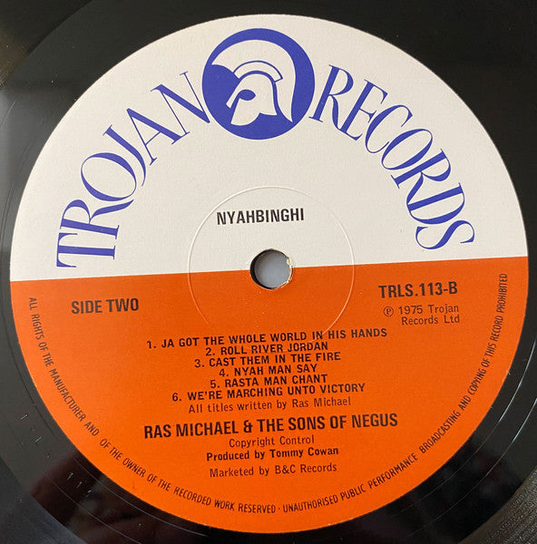 Ras Michael & The Sons Of Negus : Nyahbinghi (LP)