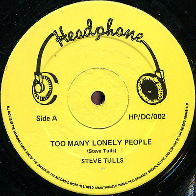 Steve Tulloch : Too Many Lonely People / The Year 2000 (12")