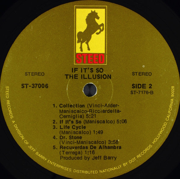 The Illusion : If It's So (LP, Album, Ind)