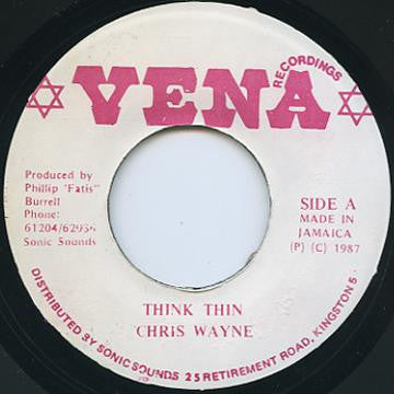 Chris Wayne : Think Thin (7")
