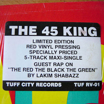 The 45 King : The Red The Black The Green (12", Maxi, Ltd, Red)