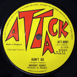 Gregory Isaacs / G. G. All Stars* : Don't Go / Dub Wise (7", Single)