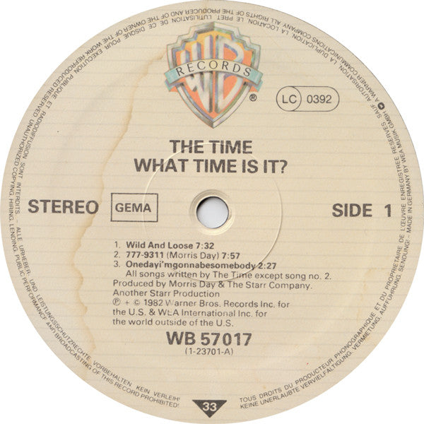 The Time : What Time Is It? (LP, Album)