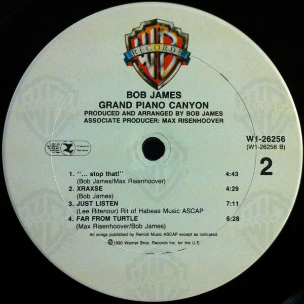 Bob James : Grand Piano Canyon (LP, Album, Club)