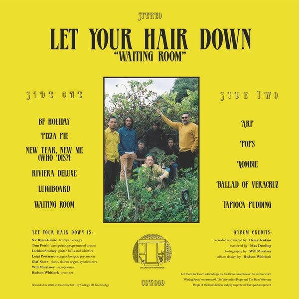 Let Your Hair Down : Waiting Room (LP, Album)