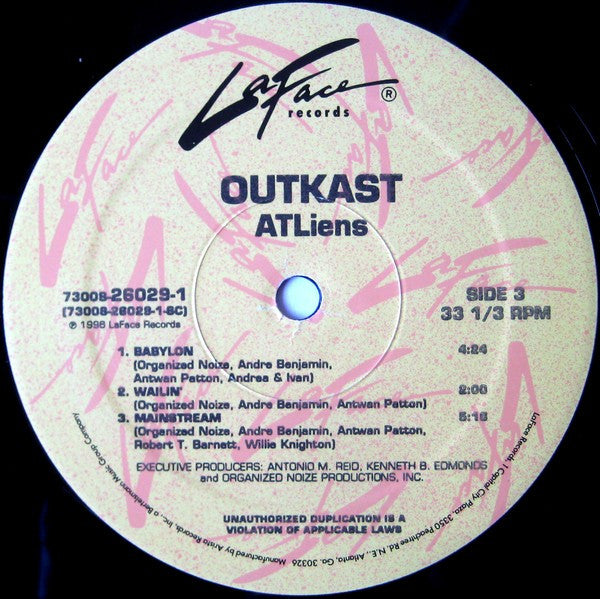 OutKast : ATLiens (2xLP, Album)