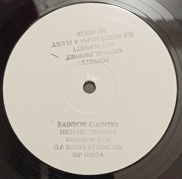 Michael Prophet : Rainbow Country / Poverty  (10", Sta)