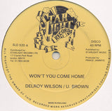 Delroy Wilson / U Brown : Won't You Come Home (12")