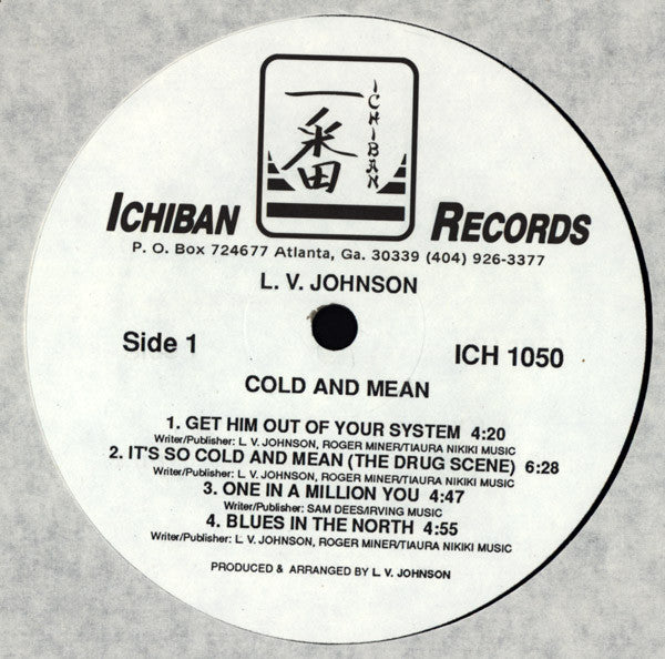 L. V. Johnson : Cold & Mean (LP, Album)