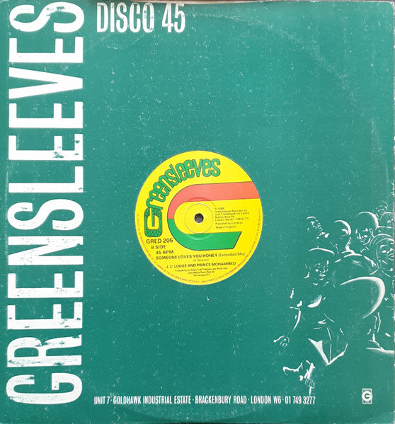 J. C. Lodge* : Someone Loves You Honey / Stay In Tonight (12")