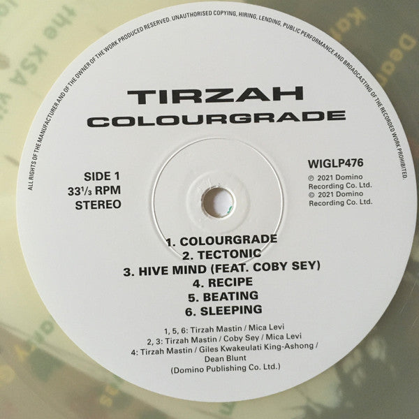 Tirzah : Colourgrade (LP, Album, Glo + CD + Ltd)