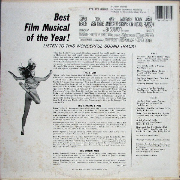Various : Bye Bye Birdie (An Original Soundtrack Recording) (LP, Album, RE)
