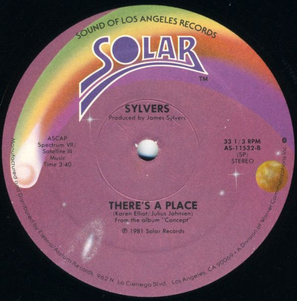 Sylvers* : Come Back Lover, Come Back (12")
