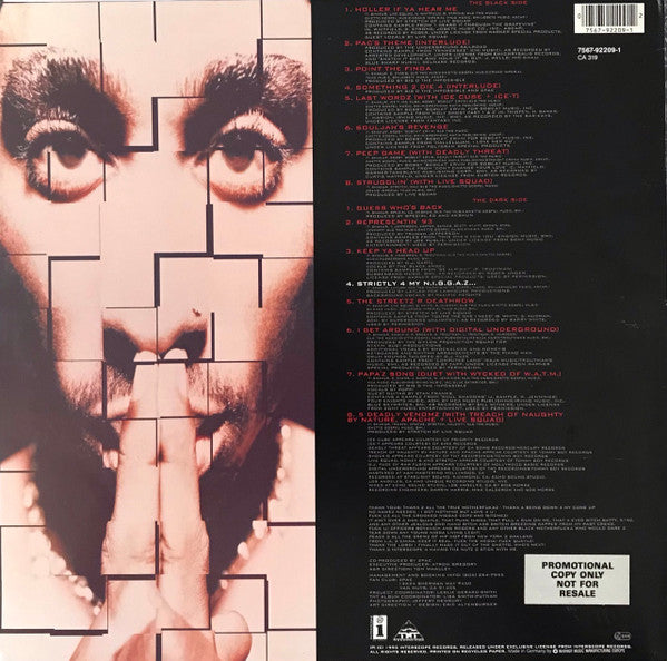 2Pac : Strictly 4 My N.I.G.G.A.Z... (LP, Album)