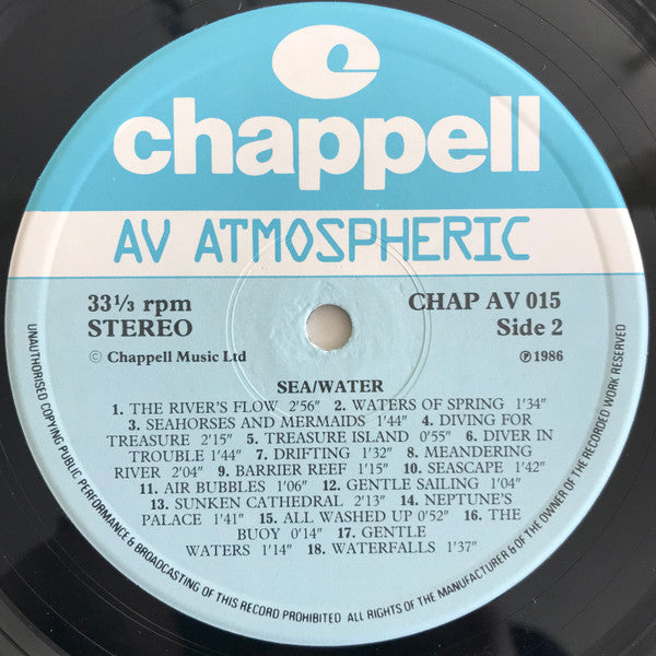 Various : Atmospheric - Sea/Water (LP)