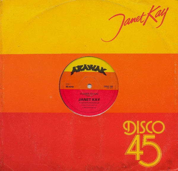 Janet Kay : Closer To You (12")