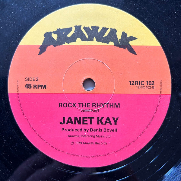 Janet Kay : Closer To You (12")