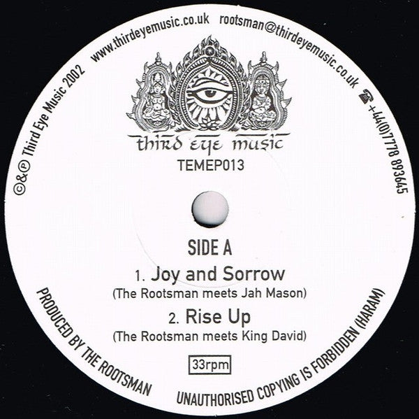 The Rootsman : Joy And Sorrow EP (10")