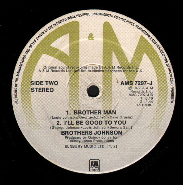 Brothers Johnson : Strawberry Letter 23 (12", Single, Ltd)