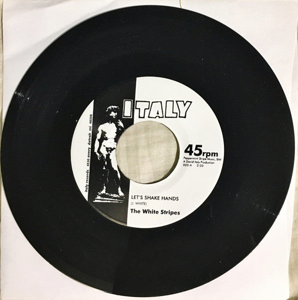 The White Stripes : Let's Shake Hands (7", Single, Ltd, Num, RE)