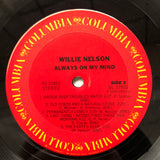 Willie Nelson : Always On My Mind (LP, Album, Car)