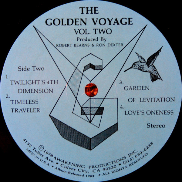 Robert Bearns & Ron Dexter* : The Golden Voyage Vol. Two (LP, Album)