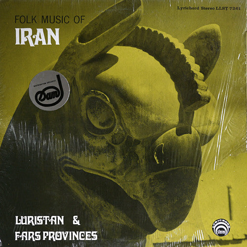 Various : Folk Music Of Iran - Luristan And Fars Provinces (LP, Album)
