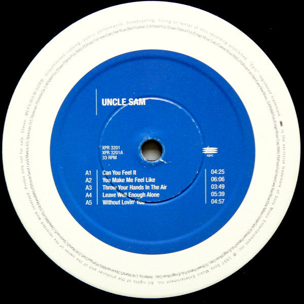 Uncle Sam (4) : Uncle Sam (LP, Album, Promo)