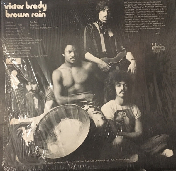 Victor Brady : Brown Rain (LP, Album, Mon)