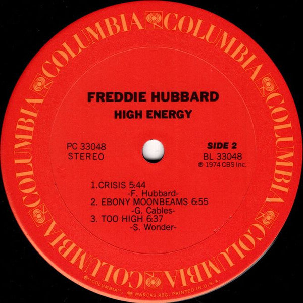 Freddie Hubbard : High Energy (LP, Album, RE, Pit)