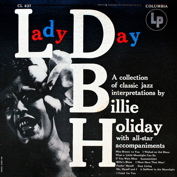 Billie Holiday : Lady Day (LP, Comp, Mono)