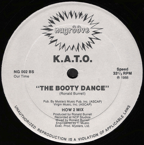 K.A.T.O. (2) : The Booty Dance (12")