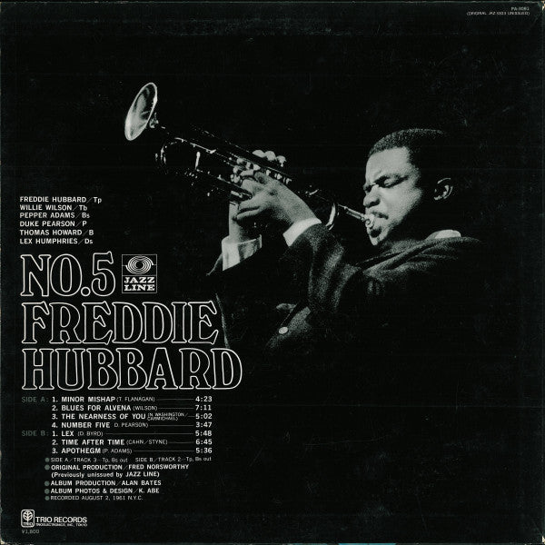 Freddie Hubbard : No.5 (LP, Album, RE)