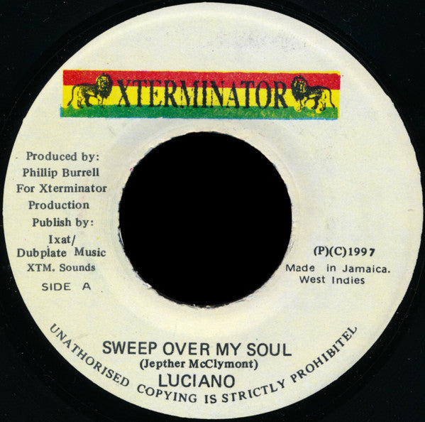 Luciano (2) : Sweep Over My Soul (7")