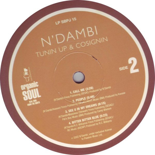 N'Dambi : Tunin Up & Cosignin (2xLP)