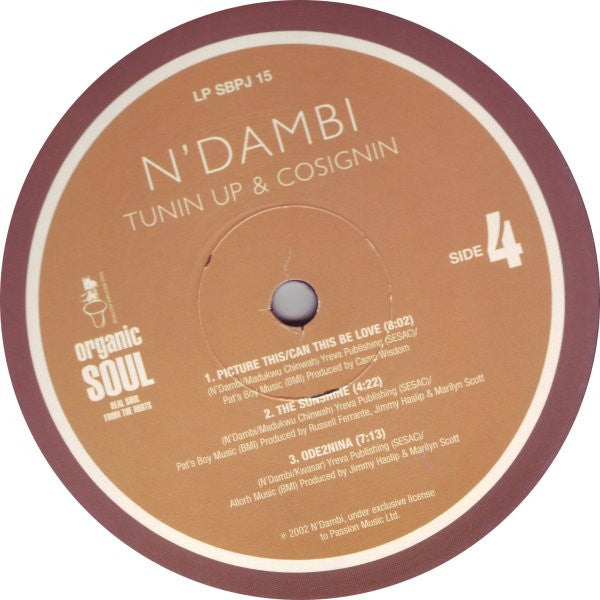 N'Dambi : Tunin Up & Cosignin (2xLP)