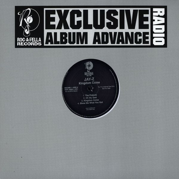 Jay-Z : Kingdom Come (2xLP, Album, Promo)