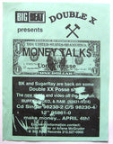 Double XX Posse : Money Talks (12", Promo)