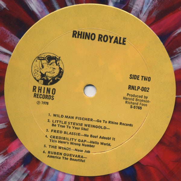 Various : Rhino Royale (LP, Comp, Col)