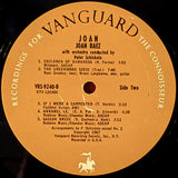 Joan Baez : Joan (LP, Album, Mono, Ter)