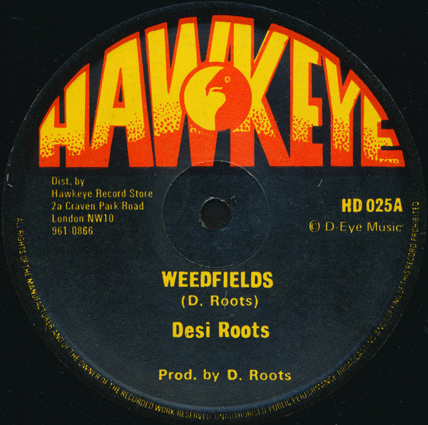 Desi Roots : Weedfields (12", Ltd)