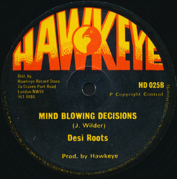 Desi Roots : Weedfields (12", Ltd)