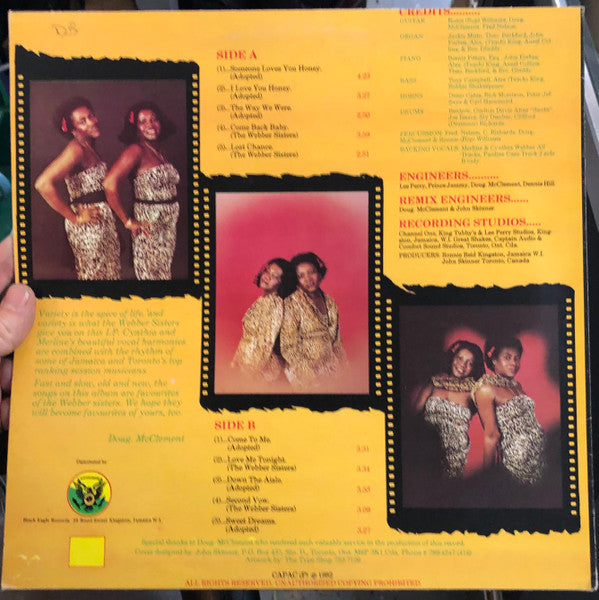 The Webber Sisters* : I & I Love You Honey (LP, Album)