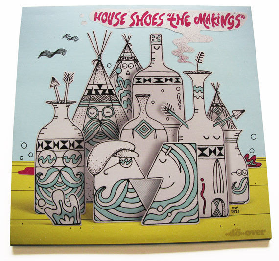 Flying Lotus / House Shoes : Do-Over Vol. 1 (10", Ltd, Cle)