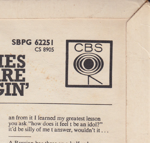 Bob Dylan : The Times They Are A-Changin' (LP, Album, RP)