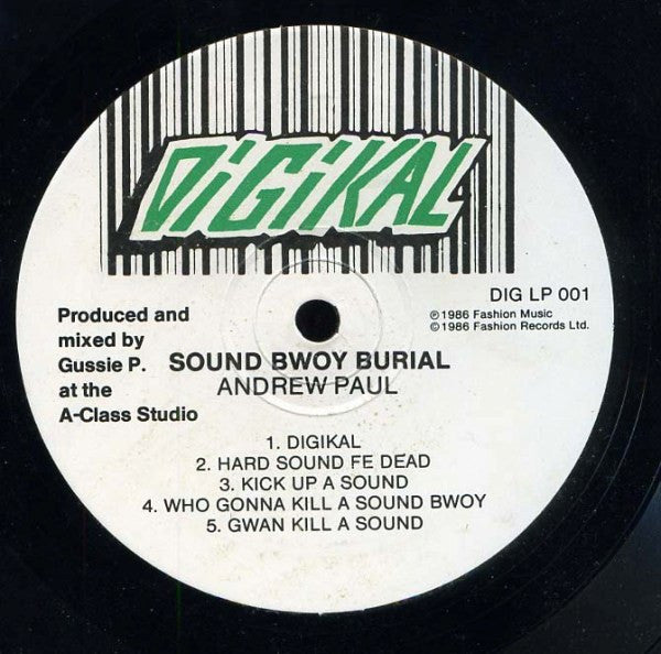 Mikey General & Andrew Paul : Sound Bwoy Burial (LP)