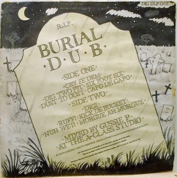 Gussie P. : Burial Dub (LP)