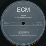 John Abercrombie : Night (LP, Album)