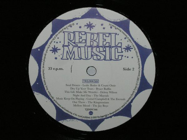 Various : Rebel Music (A Reggae Anthology - Volume 2) (2xLP, Comp)