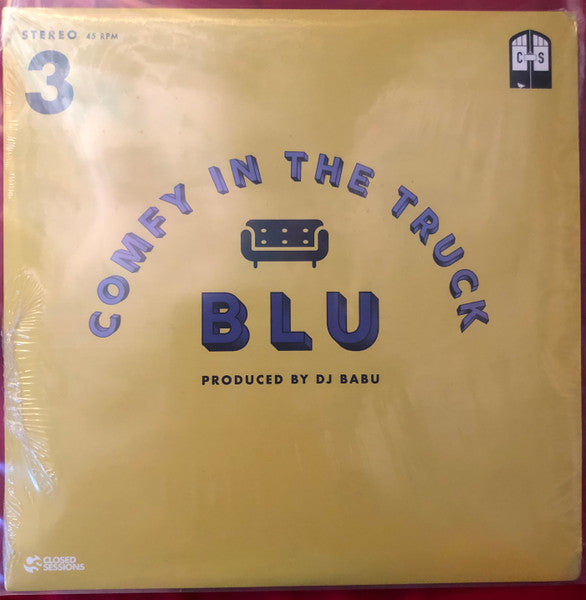 Blu (2), Babu : Comfy In The Truck (7", Single)